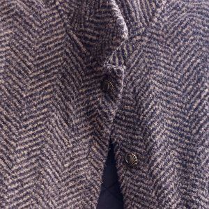 Vest Vintage Mandarin Collar